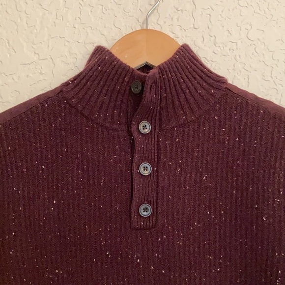 New the North face crestview quarter button down sweater in root brown - Picture 7 of 16